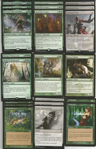 Mazzo rampa elfo mono - elfo, verde