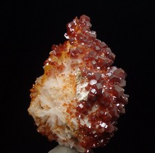 Cristalli VANADINITE su BARITE