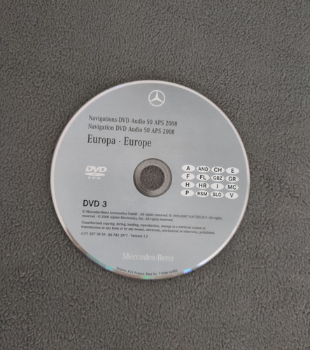 Dvd navigazione mercedes audio - navigazione,