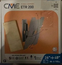 Staffa tv a muro 26/40 pollici