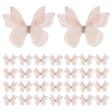 30Pcs Organza Butterflies