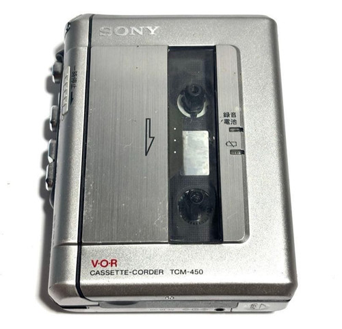 Sony tcm 450 cassette recorder - sony,