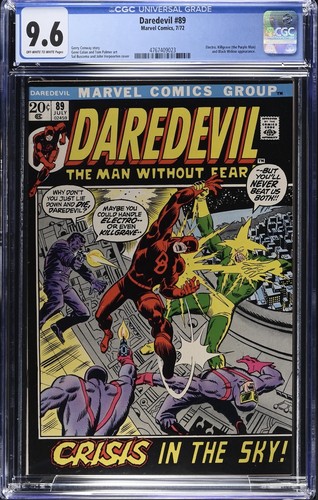 Daredevil cgc 6 marvel - daredevil, 9.6