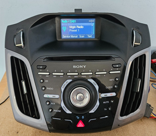 Ford focus mk3 sony - ford, dab