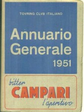 ANNUARIO GENERALE 1951 PRIMA