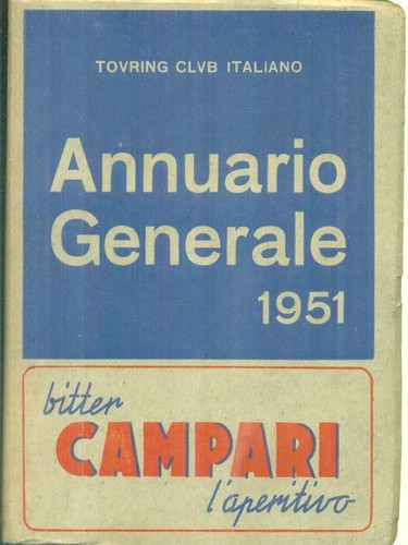 Annuario generale 1951 - generale, prima