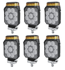 6x Lampade Combinate Bianco