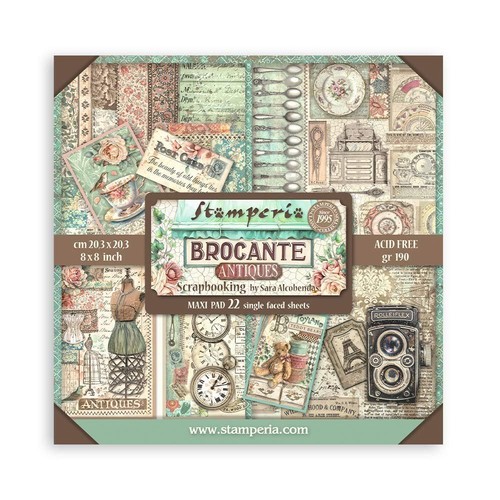 Blocco carte scrap - da, 22