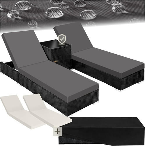 Set x lettino alluminio - 2,