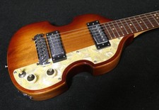 Hofner HOF-HCT-SHVG-SB-P-0 Shorty TRAVEL SIZE 6 CORDE Chitarra per violino elettrico