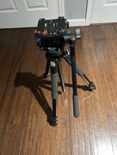 Manfrotto 055XB Treppiede con testina video 501HDV