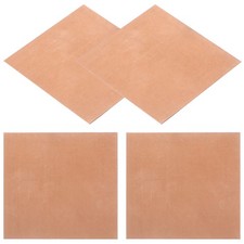 4 fogli di fogli di rame