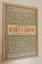 Cornelio tacito vita - -, la