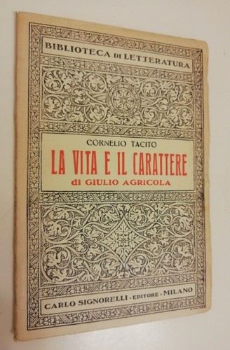 Cornelio tacito vita - la,