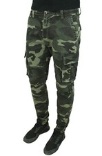 Pantaloni uomo Cargo verde