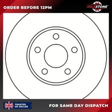 1X DISCO FRENO PER FORD FOCUS