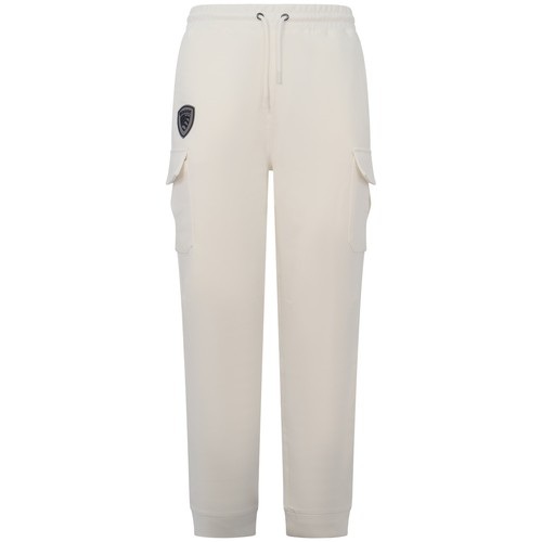 Blauer pantalone tuta - blauer, bianco