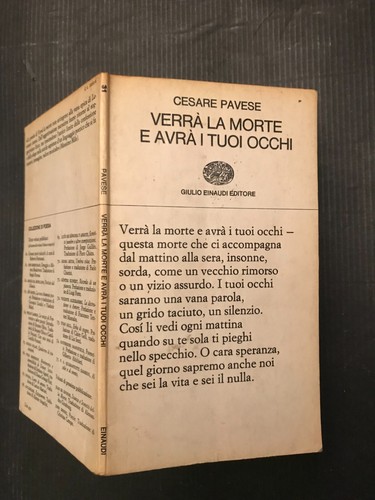 Pavese verrà la morte - pavese,,