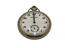 Orologio da tasca Molnija - orologio da tasca sovietico Ø 5 cm - condizioni v...