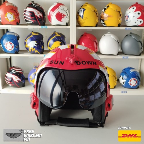 Top gun sundown flight - gun, helm
