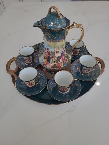 Set tè vintage porcellana - set, da