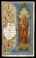 santino cromo-holy card^ bouasse lebel n.481 S.GIUSEPPE