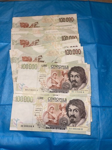 Banconota 100000 lire - banconota, da