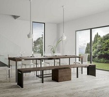 Panca allungabile WALK noce