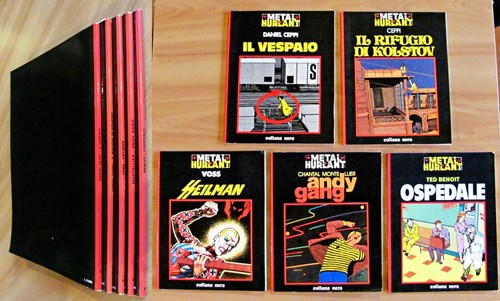 Lotto fumetti metal hurlant - 5,