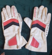 Renegade Guanti In Pelle Vintage Da Motociclista Taglia M