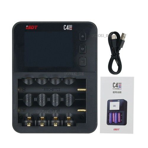 Isdt evo caricabatteria - c4,