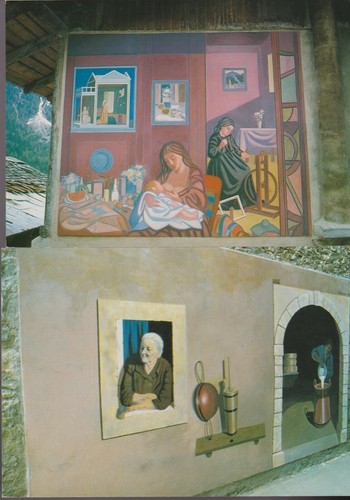 Cibiana cadore murales - di,