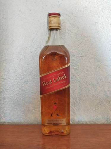 Johnnie walker red label - label,