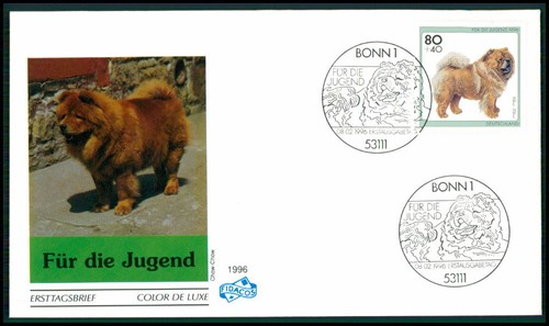 Germania fdc 1996 - fdc, cani