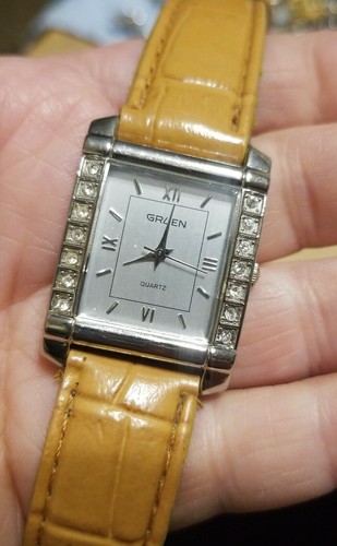 Strass argento vintage gruen - strass/argento,