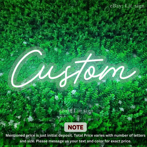 Insegna neon personalizzata - neon,