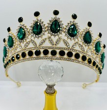 Diadema Reale Tiara Dorata con