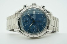 Omega Speedmaster Date Automatic 351180 3511.80 39mm Blue Dial 11454U