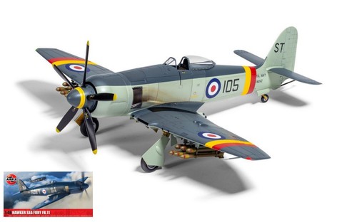 Airfix kit aereo hawker - 1/48,
