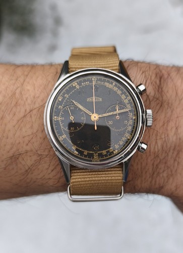 Angelus chronographe stainless