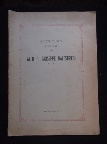 Nozze oro religiose del - religiose,
