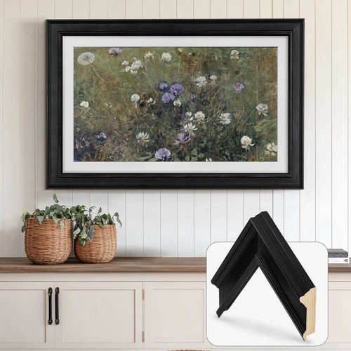 Cornice nera per - tv, samsung