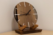 orologio da parete in legno di
