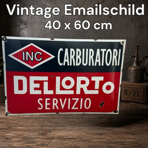 Insegna pubblicitaria smaltata