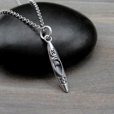 Collana kayak in argento