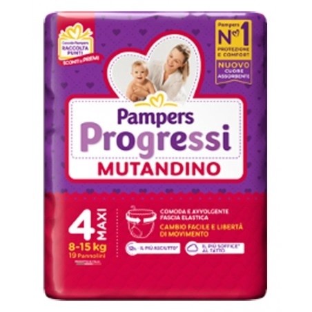Pampers progressi mutandino - progressi,