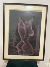 Figura Surreale in Rosa –