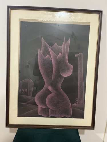 Figura surreale rosa - figura,