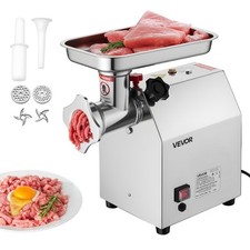 VEVOR Tritacarne Elettrico Commerciale Tritacarne 850 W Acciaio Inox 3,18kg/min