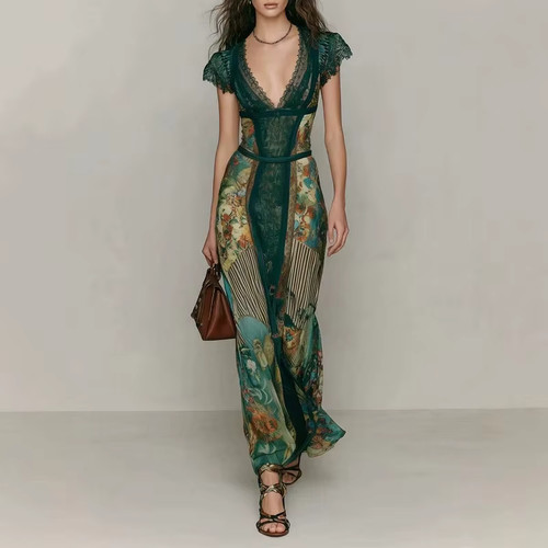 Maxi abito donna vintage